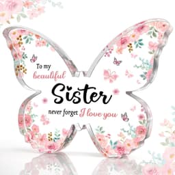image-Mother's Day Gifts For Mom Grandma Nana DIY Unique Mom Birthday Gift Ideas Butterfly-Shaped Acrylic Keepsake Gifts For Mothers Day