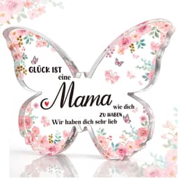image-Mother's Day Gifts For Mom Grandma Nana DIY Unique Mom Birthday Gift Ideas Butterfly-Shaped Acrylic Keepsake Gifts For Mothers Day