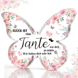 image-Mother's Day Gifts For Mom Grandma Nana DIY Unique Mom Birthday Gift Ideas Butterfly-Shaped Acrylic Keepsake Gifts For Mothers Day