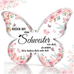 image-Mother's Day Gifts For Mom Grandma Nana DIY Unique Mom Birthday Gift Ideas Butterfly-Shaped Acrylic Keepsake Gifts For Mothers Day