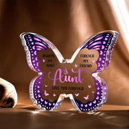 image-Mother's Day Gifts For Mom Grandma Nana DIY Unique Mom Birthday Gift Ideas Butterfly-Shaped Acrylic Keepsake Gifts For Mothers Day