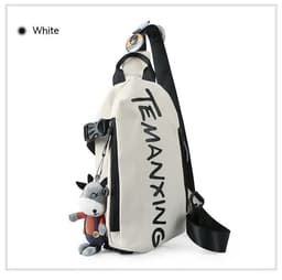 image-Chest Sports Student Shoulder All-match Boys Waist Bag Crossbody Small Female Messenger Bag Men