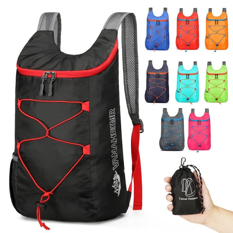image-Outdoor Waterproof Bicycle Large Capacity Biking Walking Travel Backpack