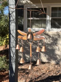 image-Gardening Decorations Dragonfly Wind Chimes