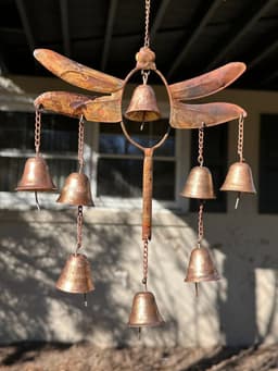 image-Gardening Decorations Dragonfly Wind Chimes