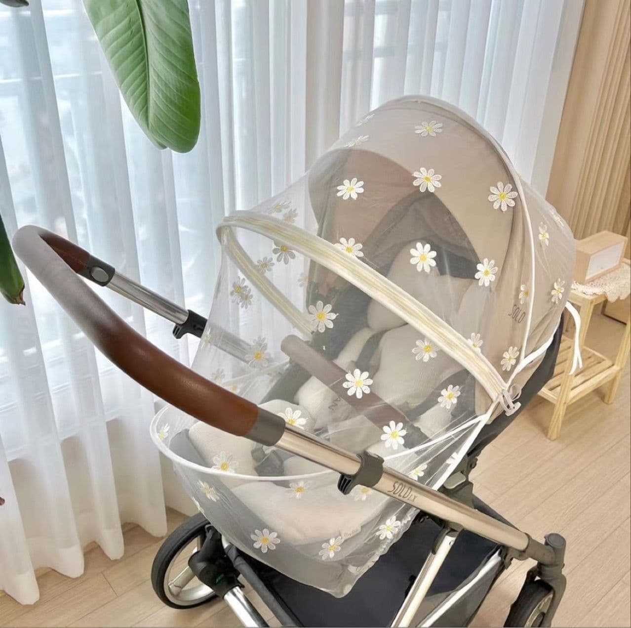 image-Infantile Mosquito Net Complete-type Universal Baby Stroller Breathable