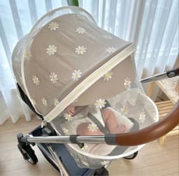 image-Infantile Mosquito Net Complete-type Universal Baby Stroller Breathable