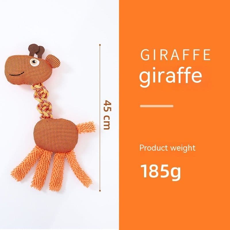 image-Pet Dog Toy Animal Shape Large Dog Toy