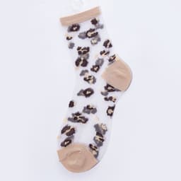 image-Crystal Socks Breathable Socks Mesh Middle Tube