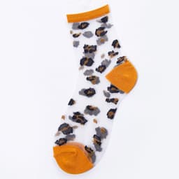 image-Crystal Socks Breathable Socks Mesh Middle Tube