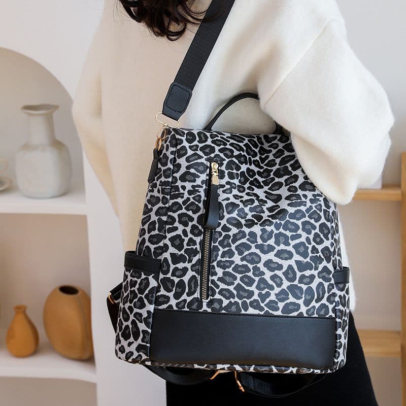 image-Simple Leisure Travel Large Capacity Soft Leather Shoulder Bag For Women