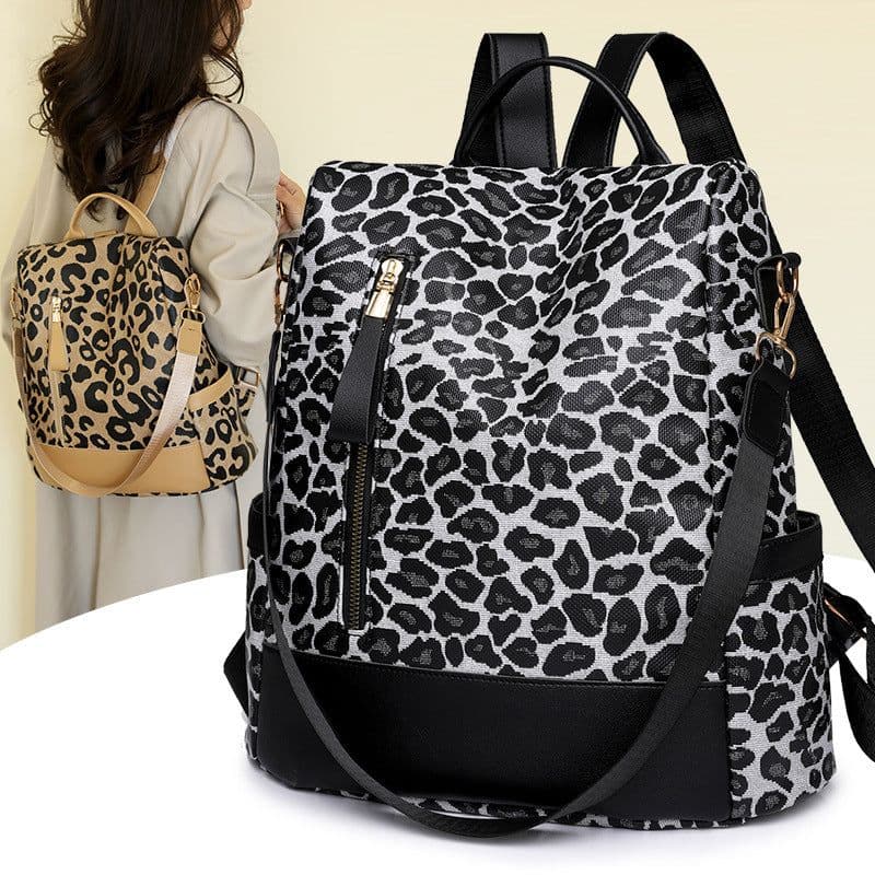 image-Simple Leisure Travel Large Capacity Soft Leather Shoulder Bag For Women