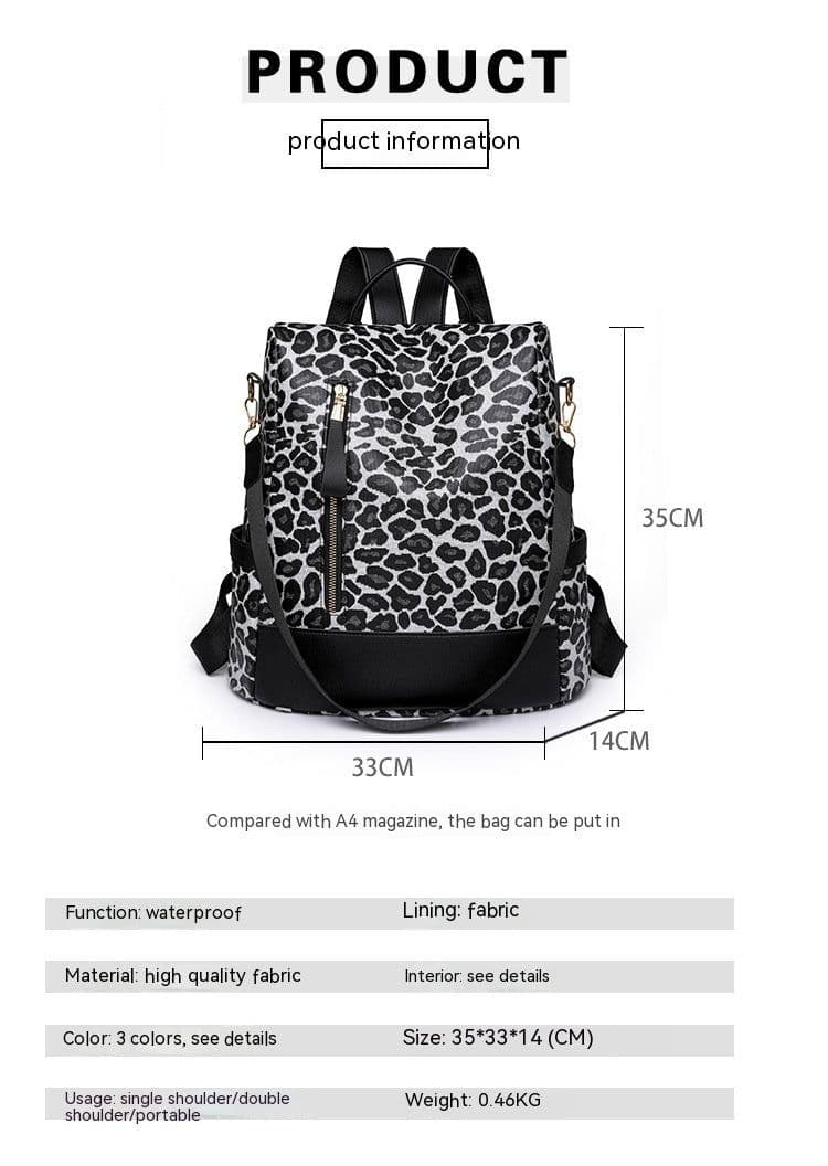 image-Simple Leisure Travel Large Capacity Soft Leather Shoulder Bag For Women