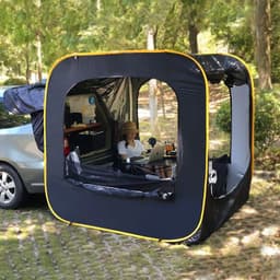 image-Pop-up Outdoor Camping Car Tail Tent Waterproof Sunshade
