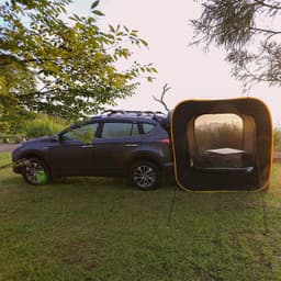 image-Pop-up Outdoor Camping Car Tail Tent Waterproof Sunshade