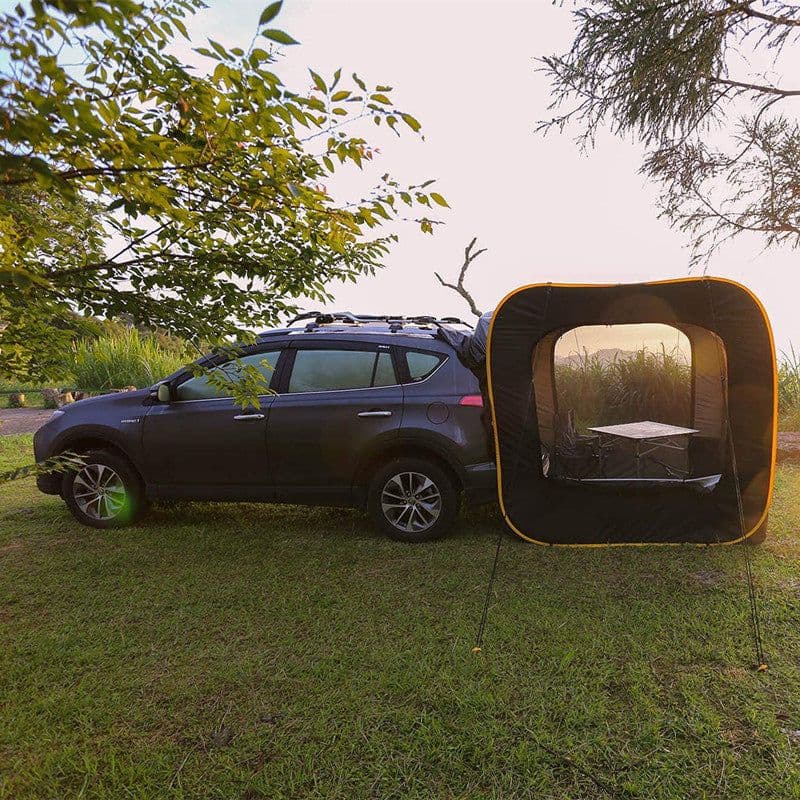 image-Pop-up Outdoor Camping Car Tail Tent Waterproof Sunshade
