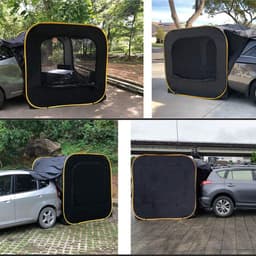 image-Pop-up Outdoor Camping Car Tail Tent Waterproof Sunshade