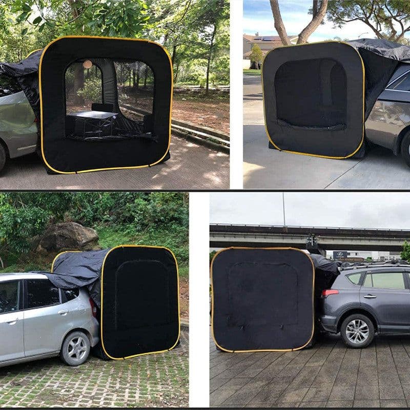 image-Pop-up Outdoor Camping Car Tail Tent Waterproof Sunshade