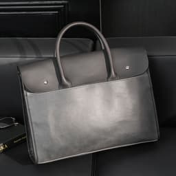 image-One Shoulder New Large Capacity Korean Style Portable Briefcase Shoulder Bag