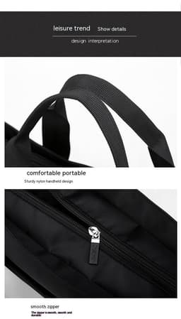image-Girls' High-grade Niche Computer Bag Portable Shoulder Bag