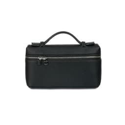 image-Mini Bag Lychee Pattern Handbag Ostrich Grain Small Square Bag Zipper Lunch Box Bag