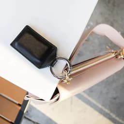 image-Leather Magnetic Wallet Case With Stand Hook