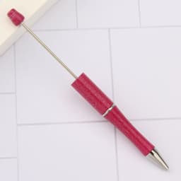image-Creative Plastic Beaded Pen Ballpoint Pen