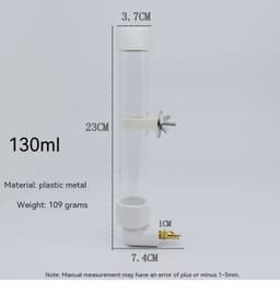 image-Parrot Water Fountain Firing Pin Drinking Bottle Large Automatic Water Feeder Pet Totoro Hanging Rabbit Water Cup