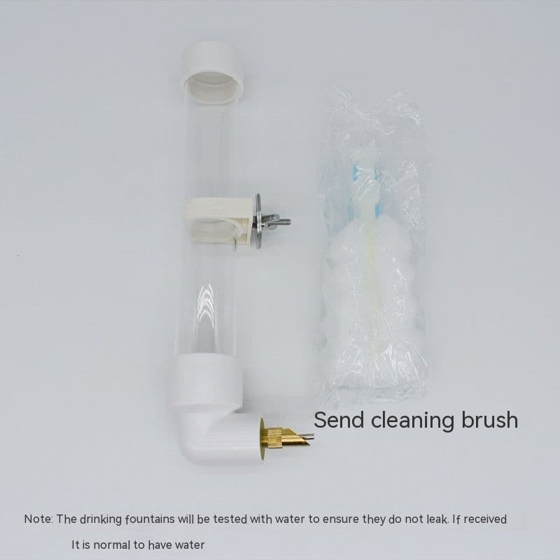 image-Parrot Water Fountain Firing Pin Drinking Bottle Large Automatic Water Feeder Pet Totoro Hanging Rabbit Water Cup