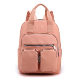 image-Women's Fashion Large Capacity Multi-pocket Nylon Cloth Backpack