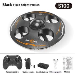 image-Remote Control Flying Saucer Drop-resistant Luminous Children UAV Toy