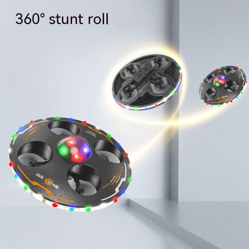 image-Remote Control Flying Saucer Drop-resistant Luminous Children UAV Toy
