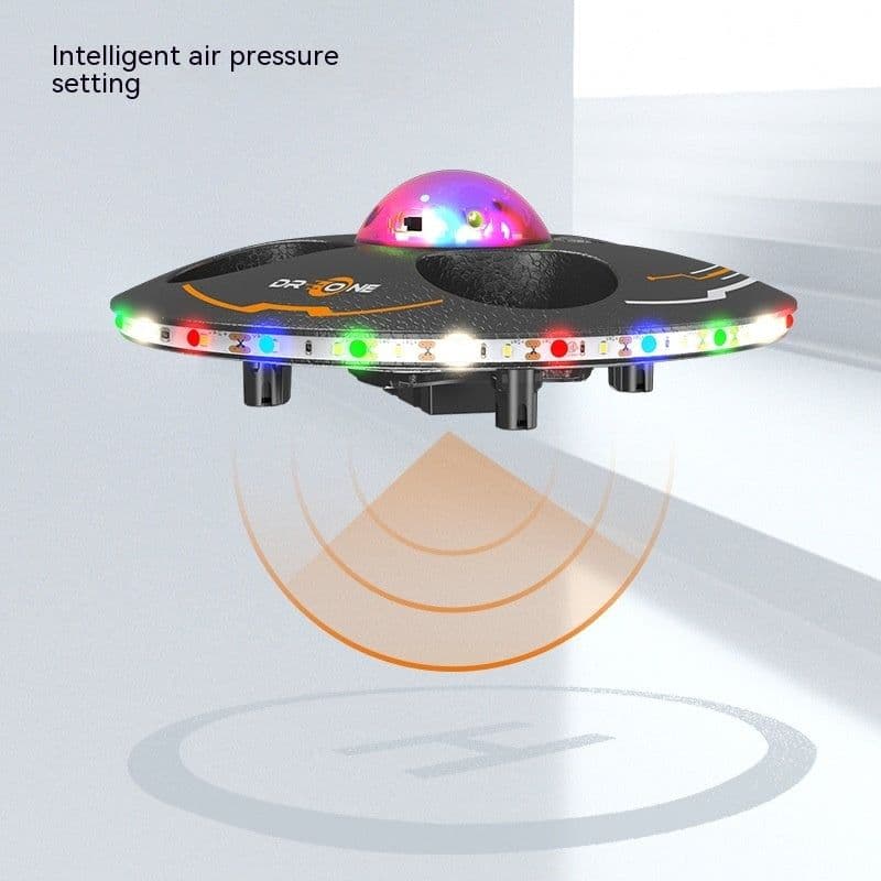 image-Remote Control Flying Saucer Drop-resistant Luminous Children UAV Toy
