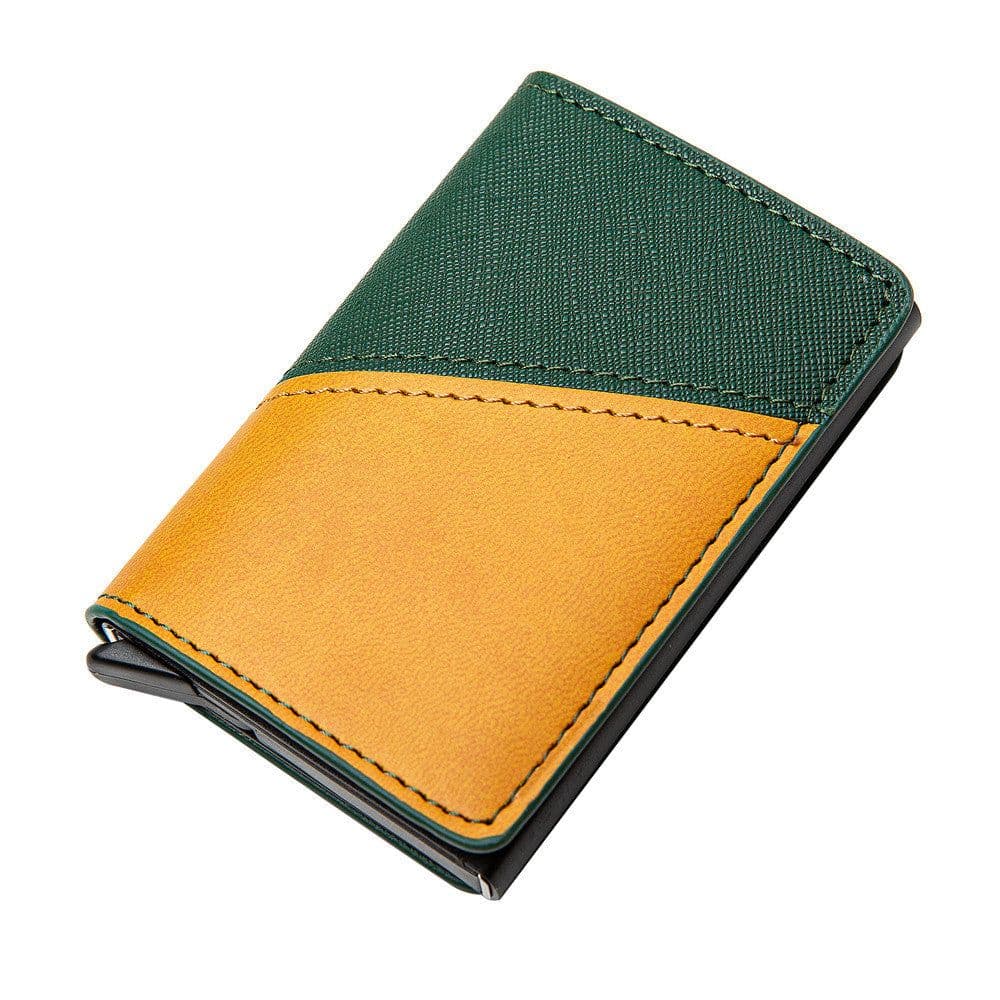 image-Men's Fashion Color Contrast Wallet