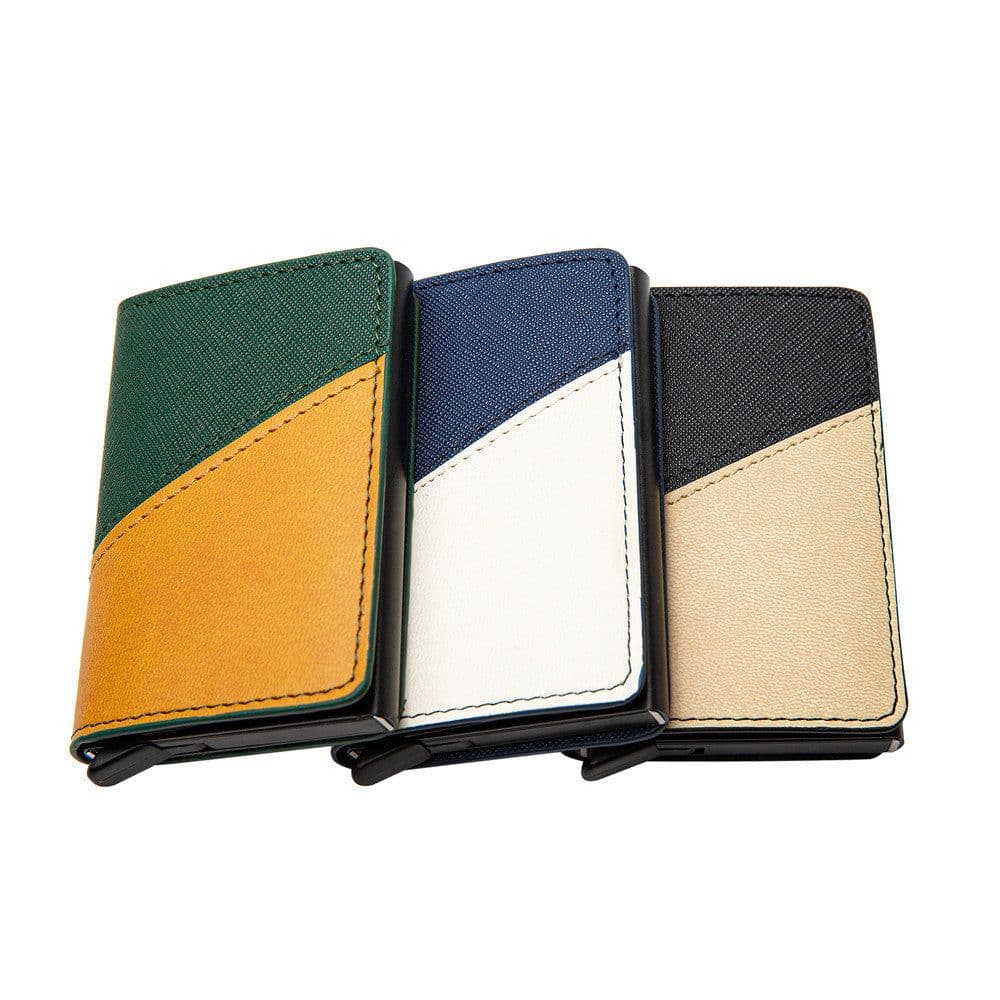 image-Men's Fashion Color Contrast Wallet