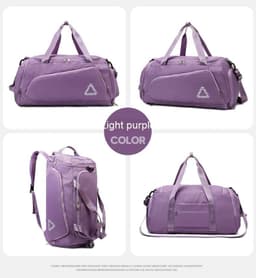 image-Dry Wet Separation Backpack Portable Large Capacity Travel Bag