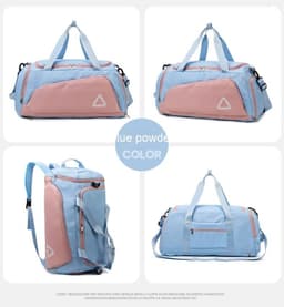 image-Dry Wet Separation Backpack Portable Large Capacity Travel Bag