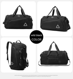 image-Dry Wet Separation Backpack Portable Large Capacity Travel Bag