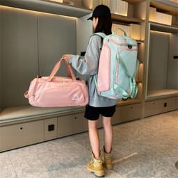 image-Dry Wet Separation Backpack Portable Large Capacity Travel Bag