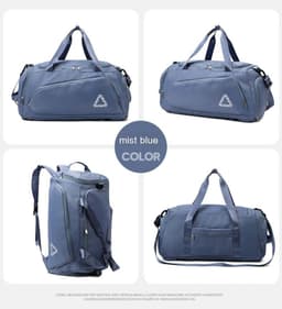 image-Dry Wet Separation Backpack Portable Large Capacity Travel Bag