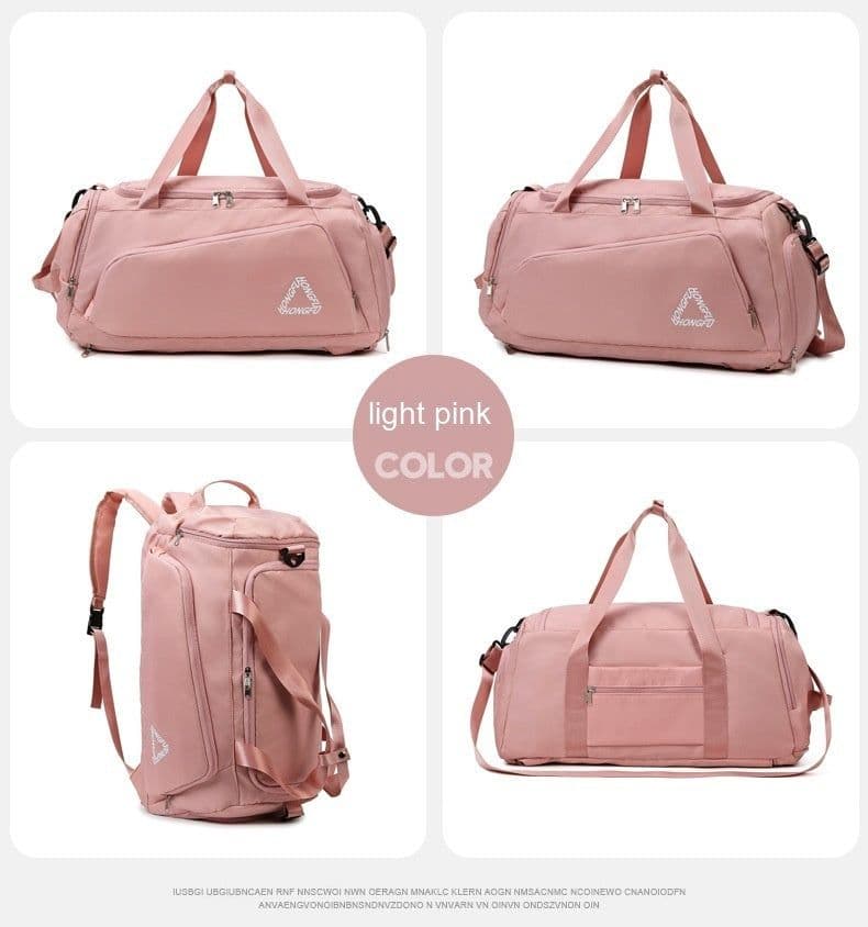 image-Dry Wet Separation Backpack Portable Large Capacity Travel Bag