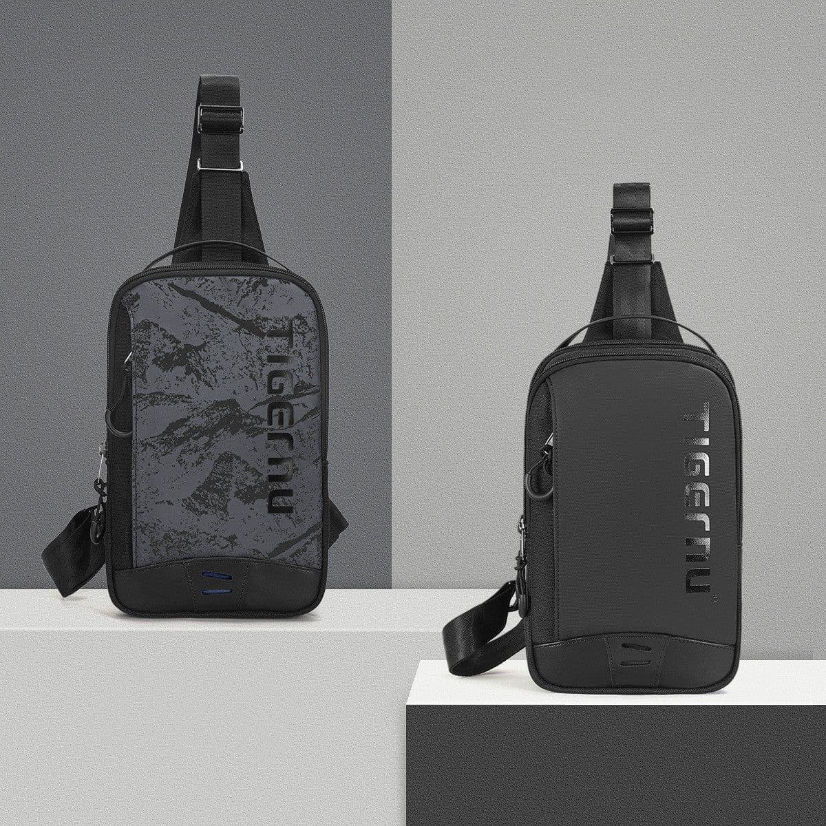 image-Men's Fashion Camouflage Simple Chest Bag