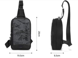 image-Men's Fashion Camouflage Simple Chest Bag