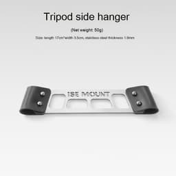 image-Outdoor Camping Aluminum Alloy Large Foldable Portable Clothes Drying Rack For Camping Travel Triangle