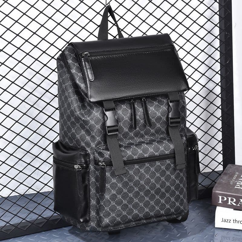 image-Wear-resistant Large Capacity Men's Leisure Travel Backpack