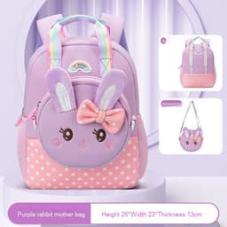 image-Fashion Cartoon Student Toddler Schoolbag Burden Reduction Spine Protection Backpack