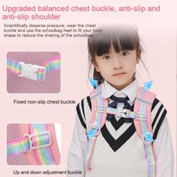 image-Fashion Cartoon Student Toddler Schoolbag Burden Reduction Spine Protection Backpack