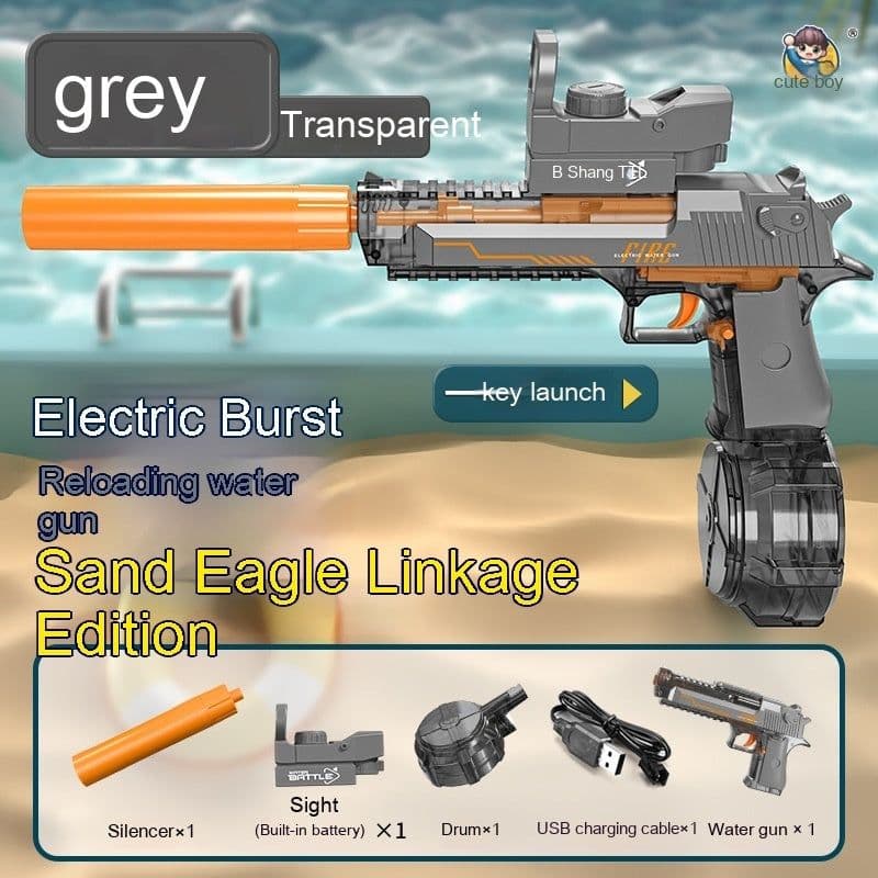image-Electric Water Pistols AMT Outdoor Toys