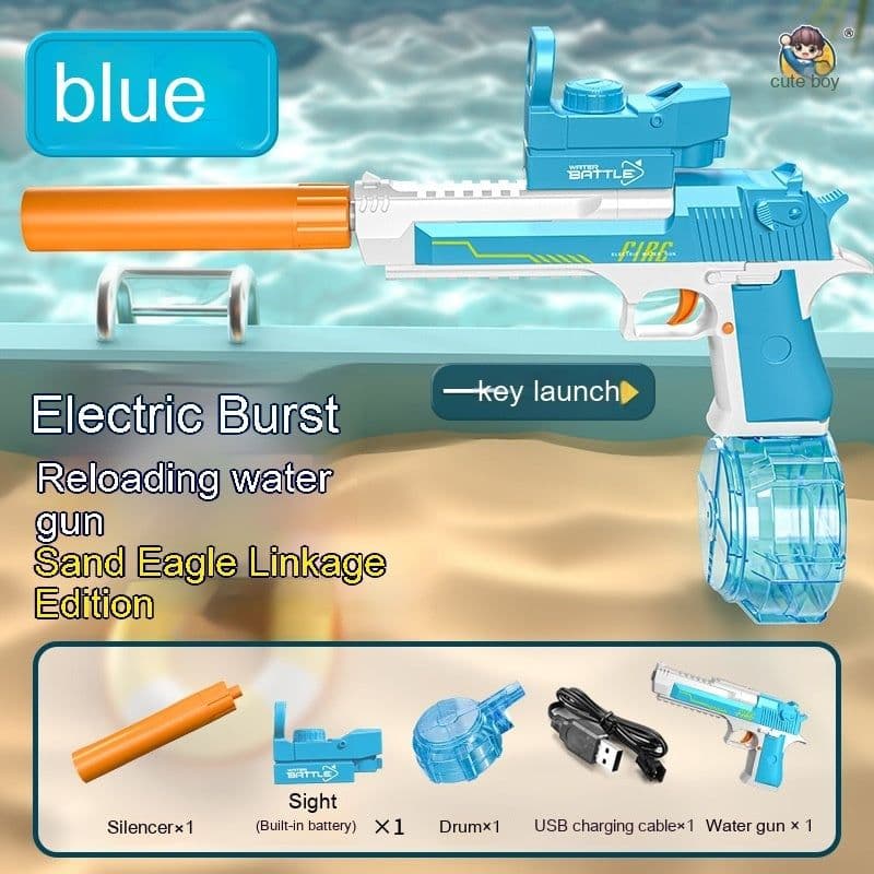 image-Electric Water Pistols AMT Outdoor Toys