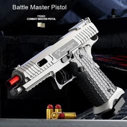 image-Tactical Master Pull Bolt Continuous Hair Throwing Shell Pistol Toy Gun Mechanical